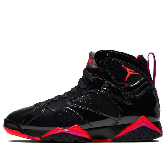 (WMNS) Air Jordan 7 Retro 'Black Gloss'  313358-006 Epoch-Defining Shoes
